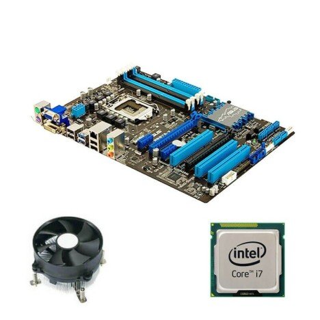 Kit Placa de Baza Asus P8B75-V, Intel Quad Core i7-3770, Cooler